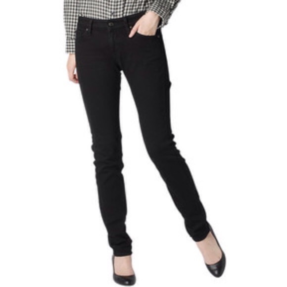 Uniqlo black skinny jeans Clearance